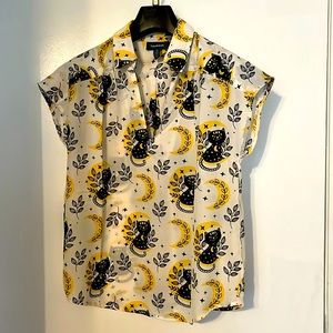 Mod Cloth Luna Kitty top